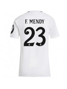 Ženski Nogometna dresi replika Real Madrid Ferland Mendy #23 Domači 2024-25 Kratek rokav